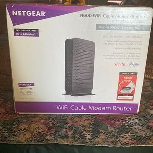 Netgear N600 wifi câble modern Router
